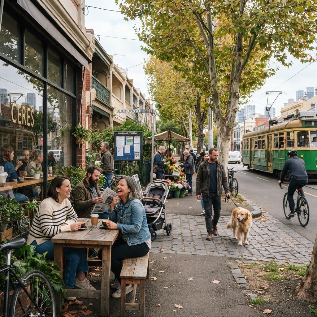 Fitzroy's Brunswick Street Thrives as Bohemian Community Shapes Local Culture