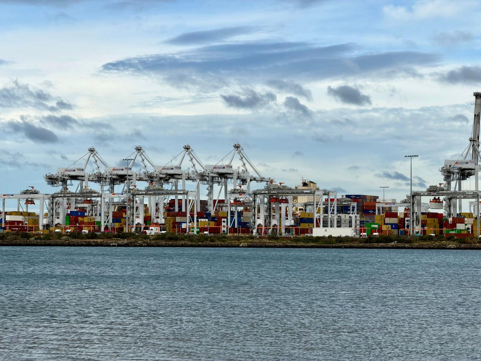 Automated Container Terminal at Port Melbourne